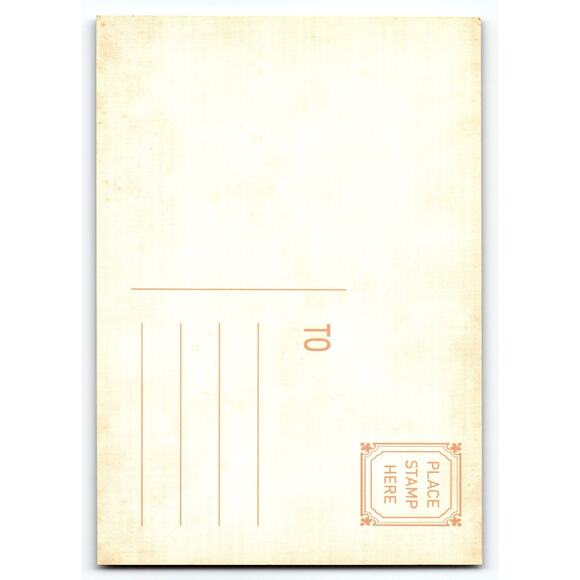 Spooky Halloween Scarecrow with Jack-o'-Lanterns Vintage Postcard - Picture 2 of 2